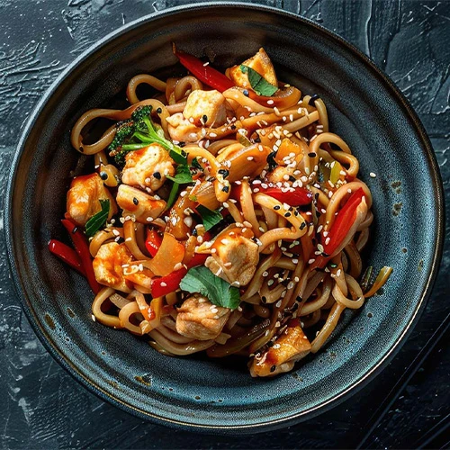 Nouilles sautées
